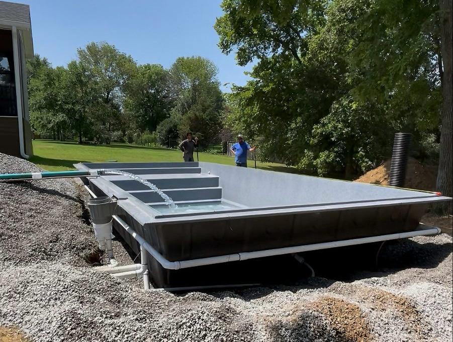 Hydraulic Installation of the Granita™ Fiber Pool