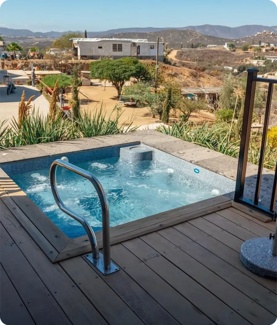 Fiber Granite Pool® — premium product and exclusive technology