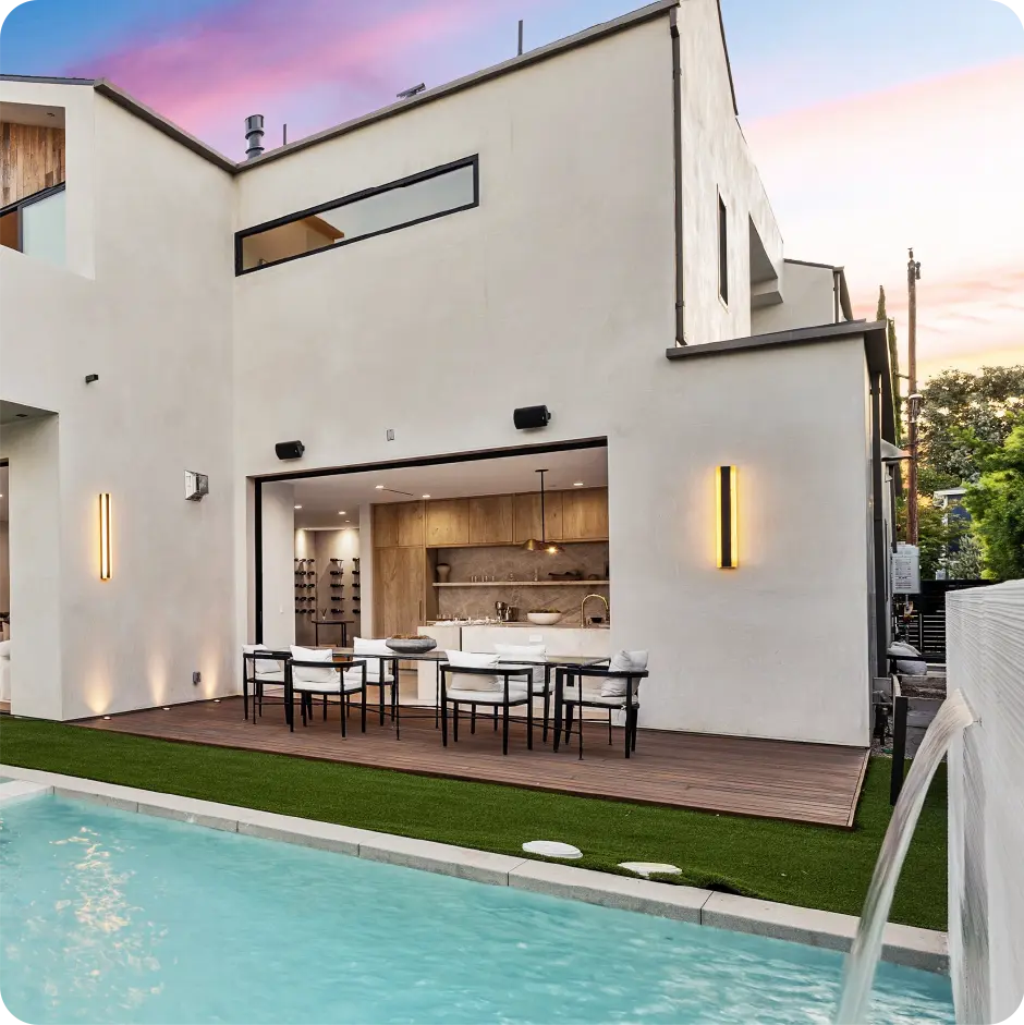 Fiber Granite Pool® — exclusive design and finish