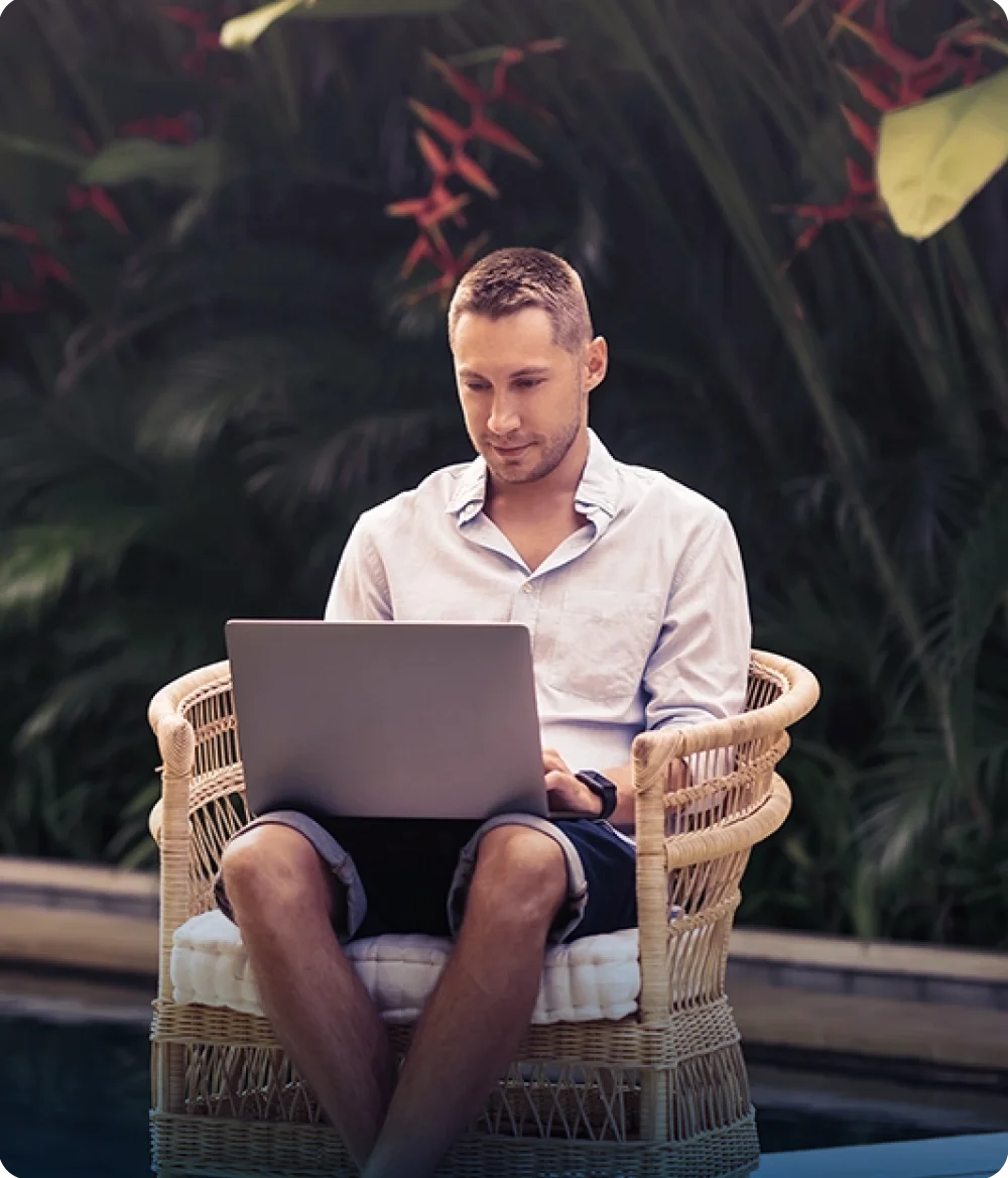 Investor analyzing a business opportunity
