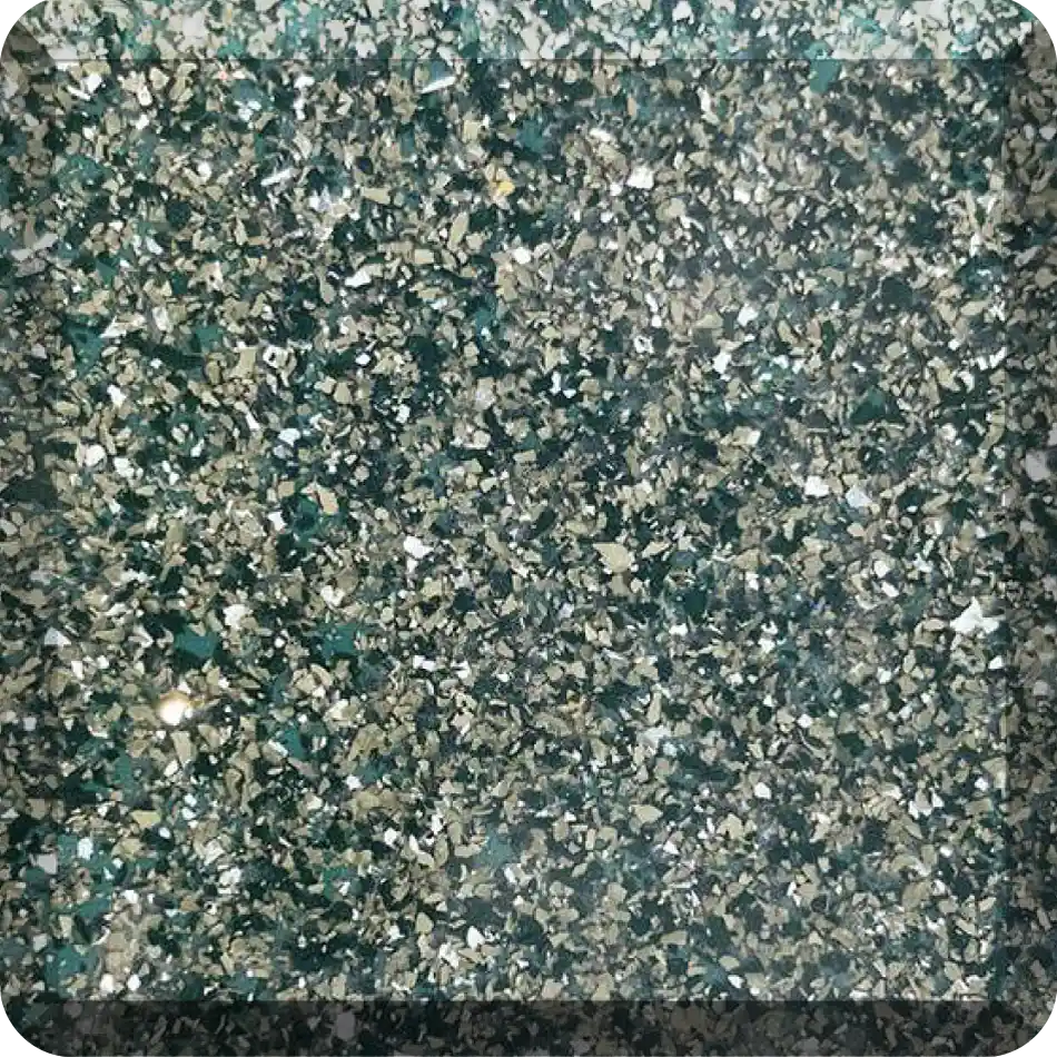 Granita color sample Bali Green