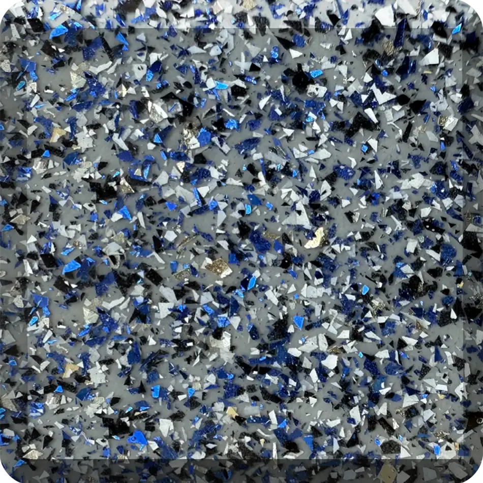Granita color sample Ocean Gray Platinum