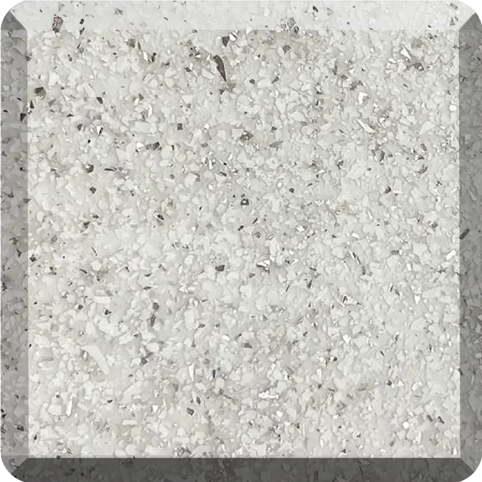 Granita color sample Pure Pearl White