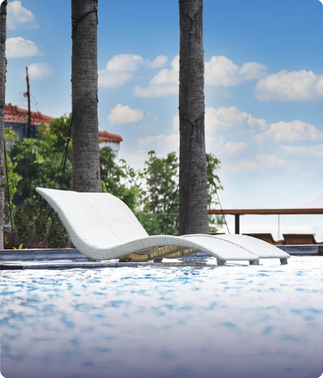 Tanning Ledge Pool Design Fiber