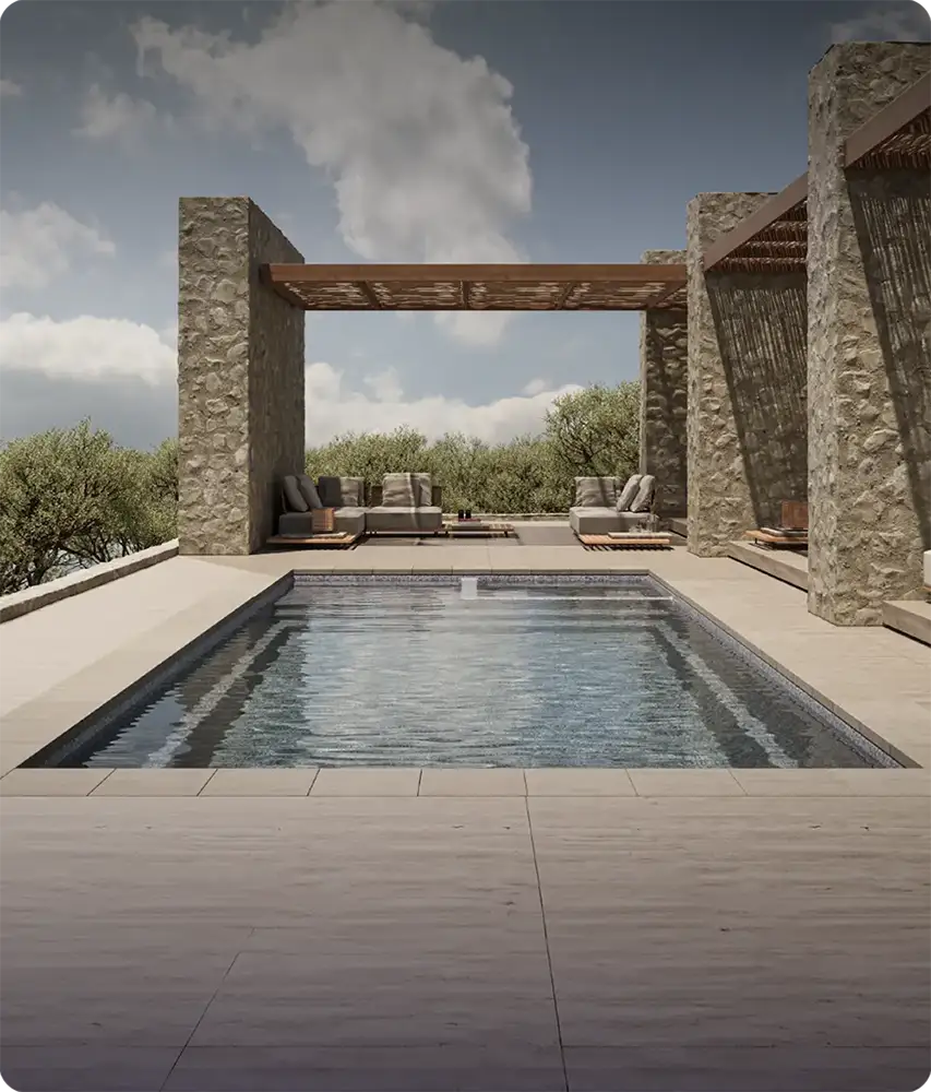 Prime Fiberglass Swimming Pool Fiber