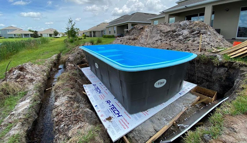 fiberglass pool construction residential community fiberglass pool construction residential community