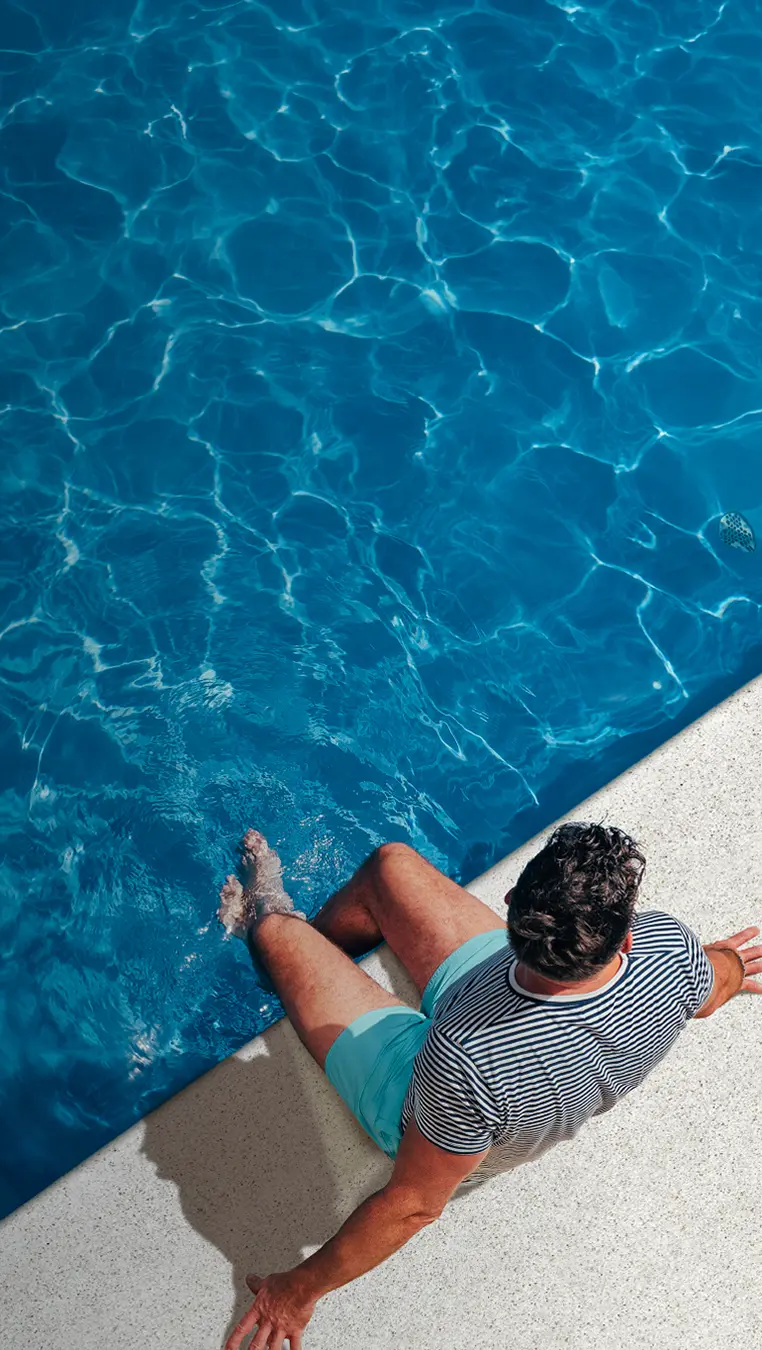 Modern Fiberglass Pool Backyard Fiber
